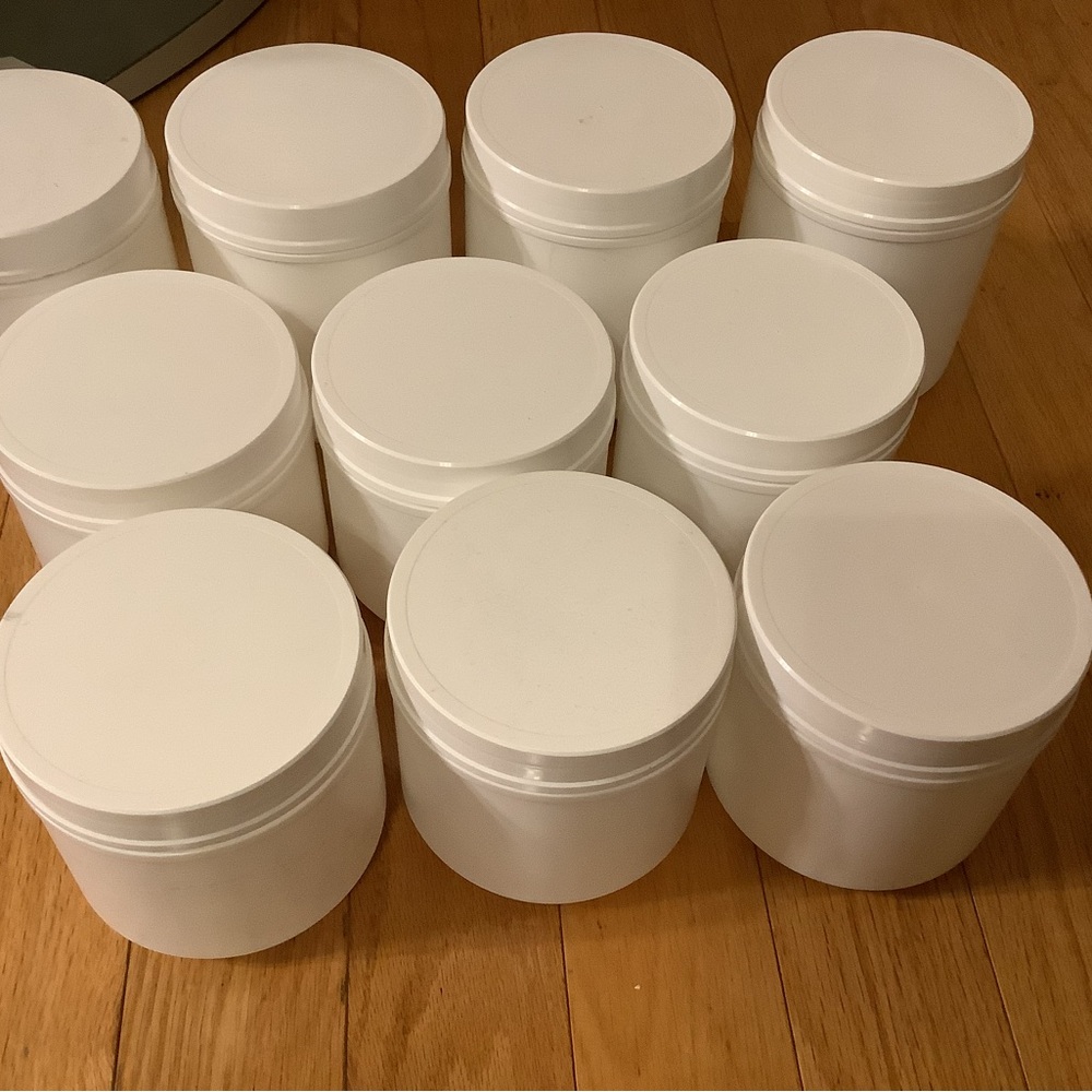 White Storage Containers Set